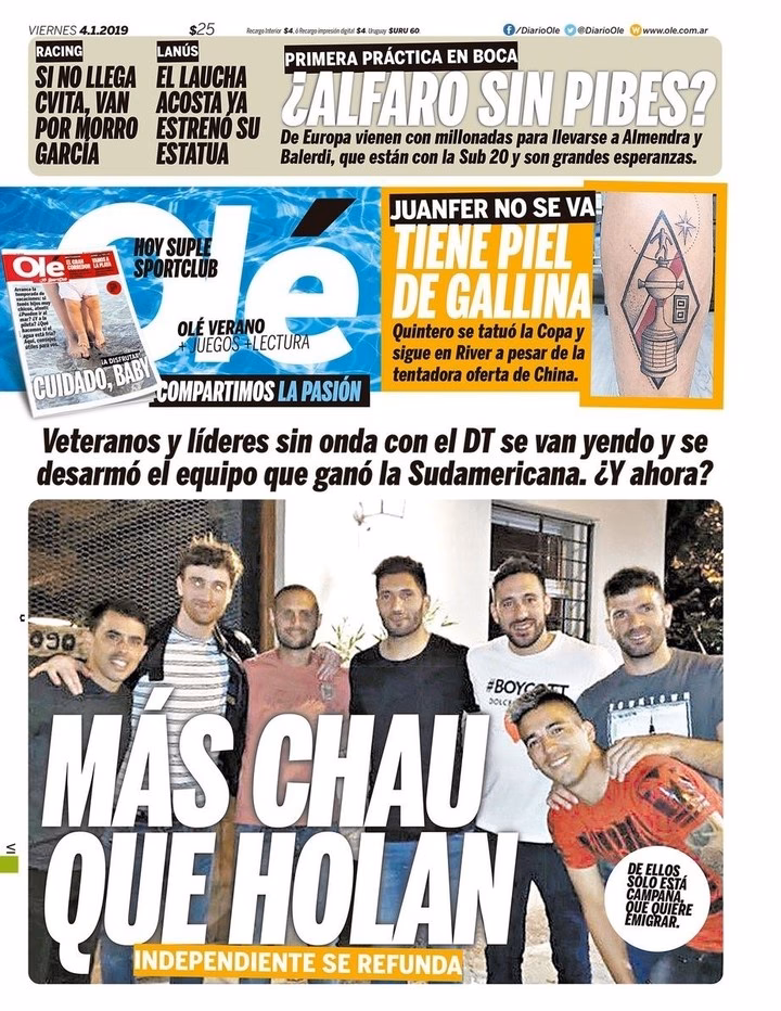 ¿Qué refuerzos trajo Independiente?