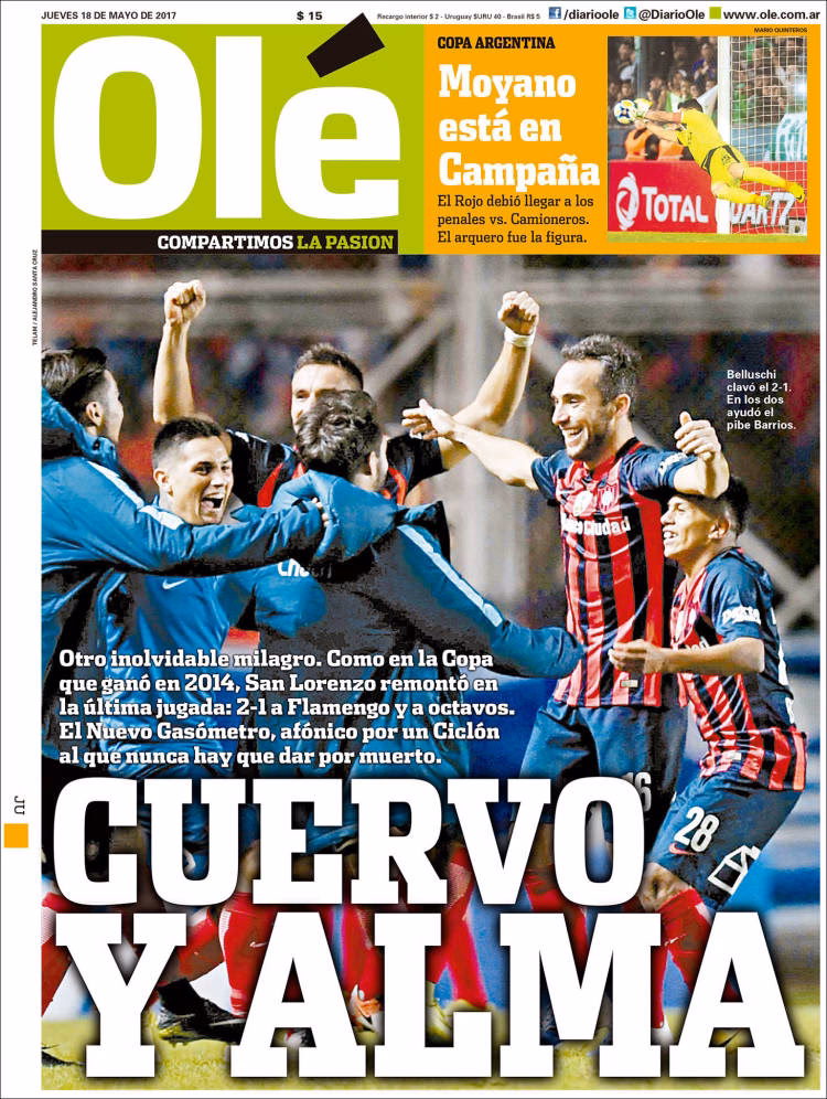 ¿Qué le pasó a San Lorenzo?