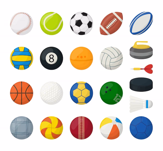 ¿Cuántos tipos de pelotas hay en el deporte?