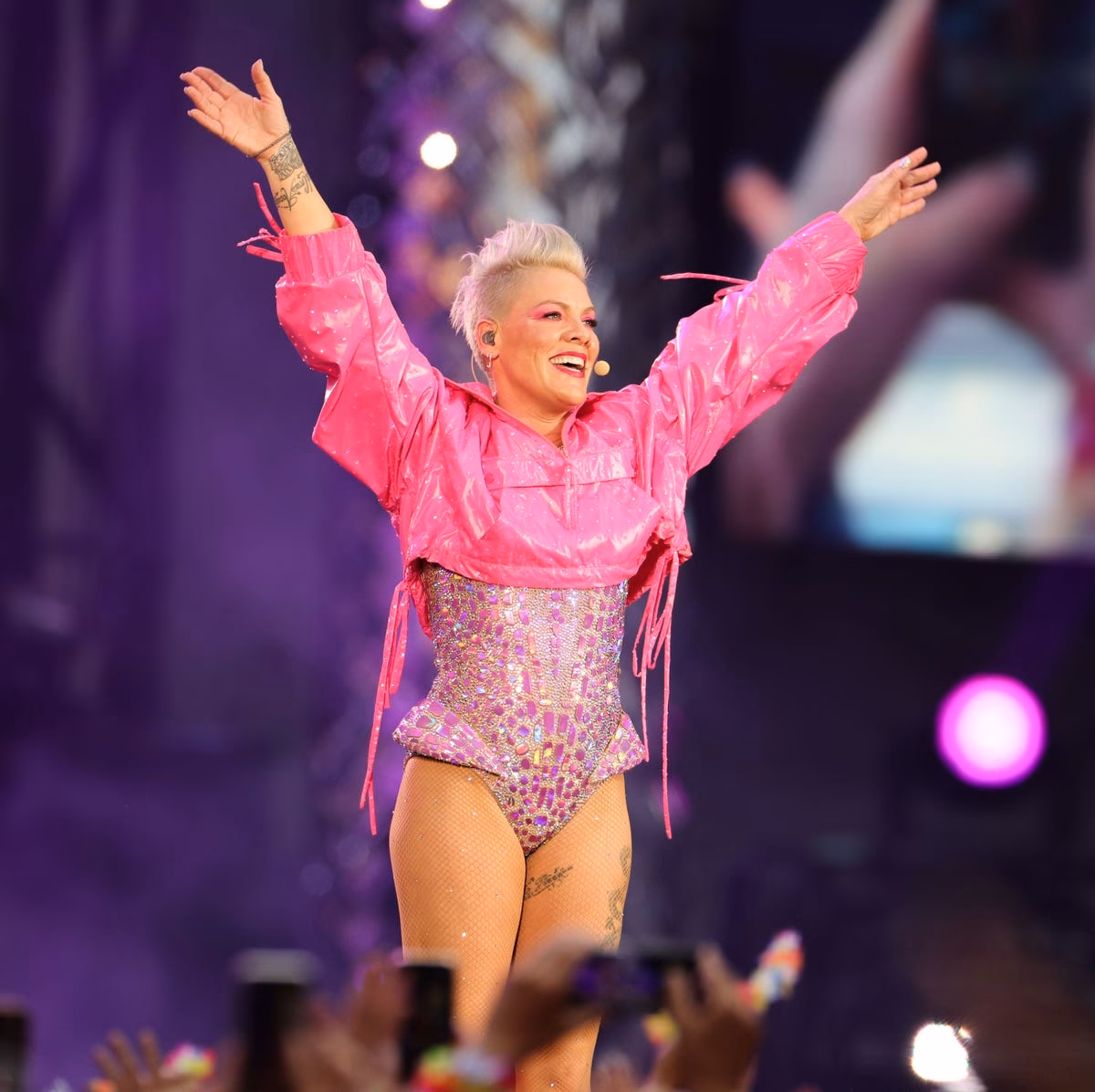 ¿Qué tipo de voz tiene Pink?