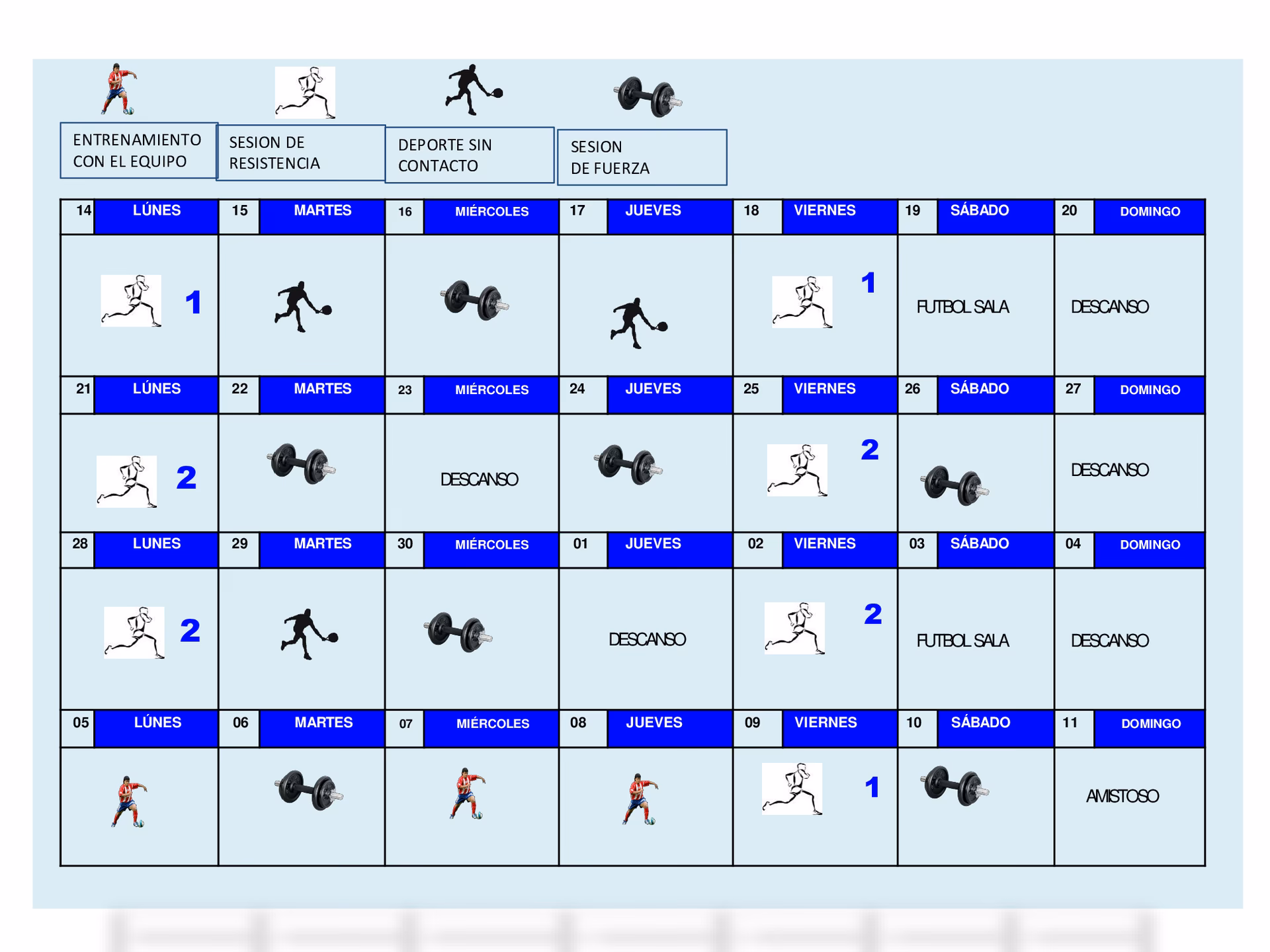 ¿Cómo prepararse para la pretemporada de fútbol?