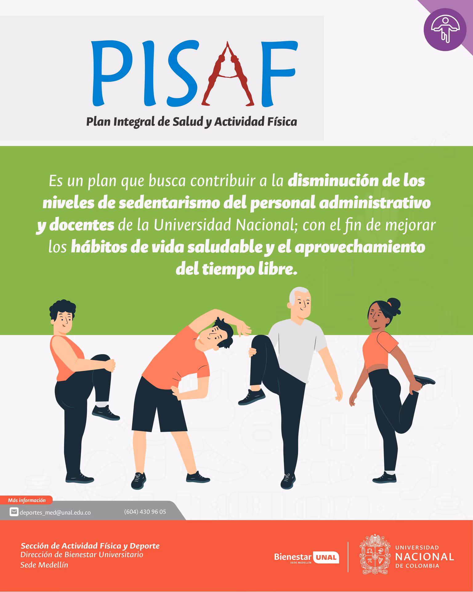 ¿Cuál es el propósito del plan integral de promoción del deporte y la actividad física?