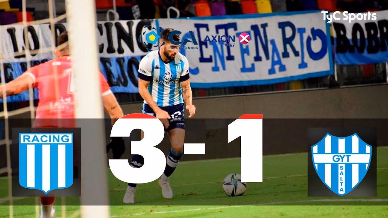 ¿Qué pasó con Racing y gimnasia?