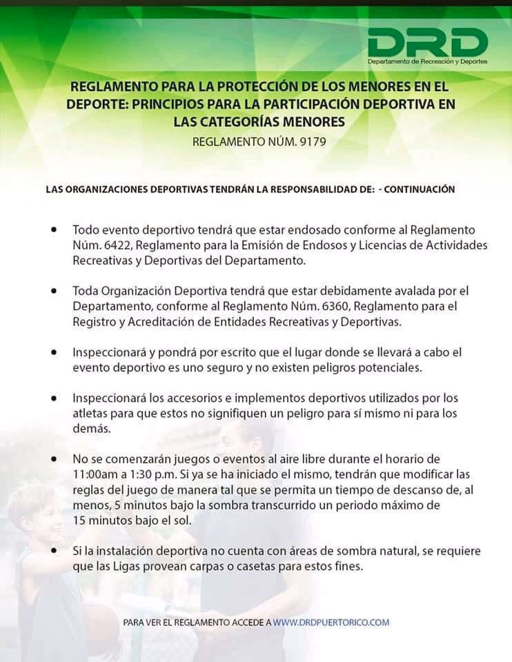 ¿Cuáles son las 5 reglas del deporte?