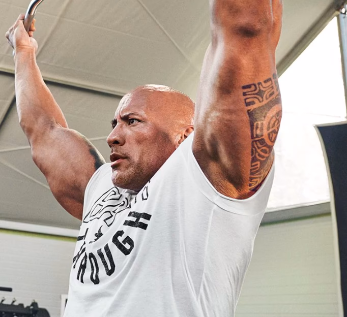 What is the Rock's clothing line?