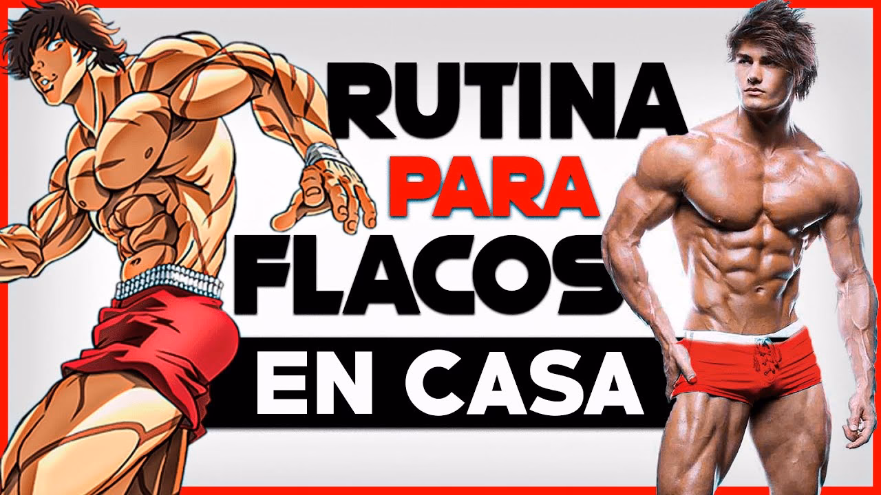 ¿Cómo ganar masa muscular en casa si eres flaco hombre?
