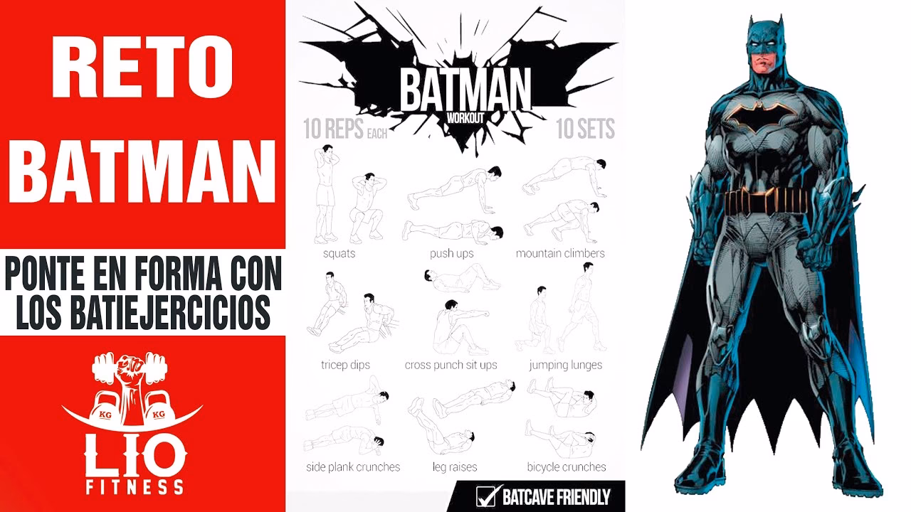 ¿Cuántas horas entrena Batman?