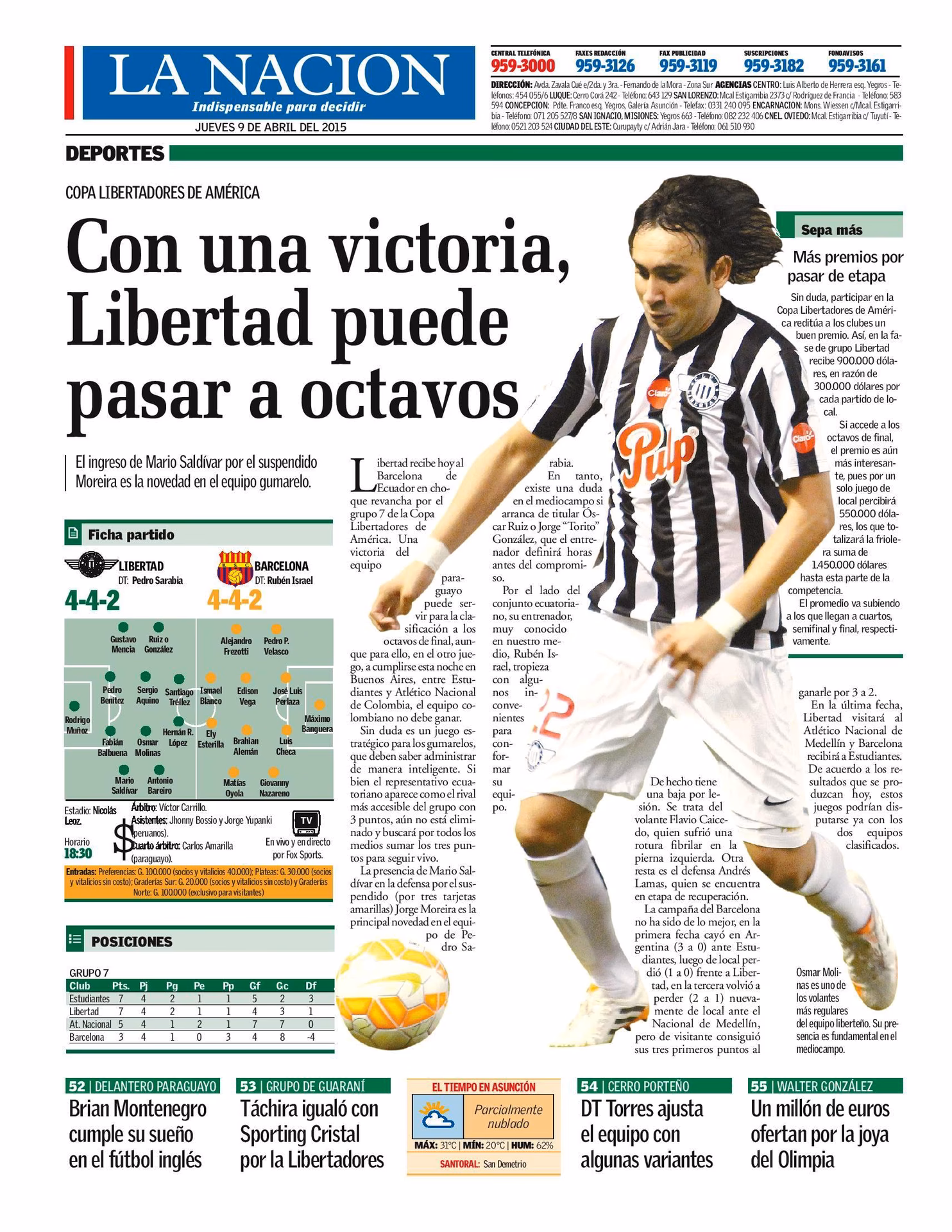 ¿Qué son las secciones deportivas?