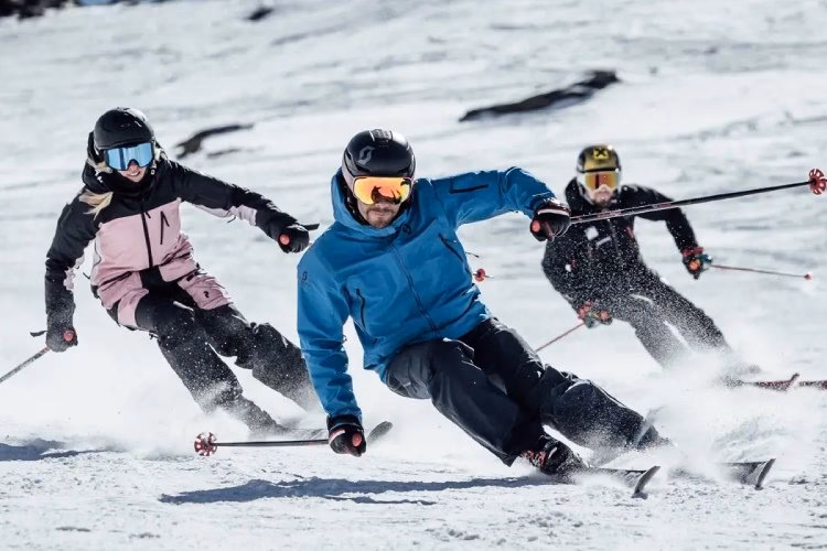 What are shots on a ski called?