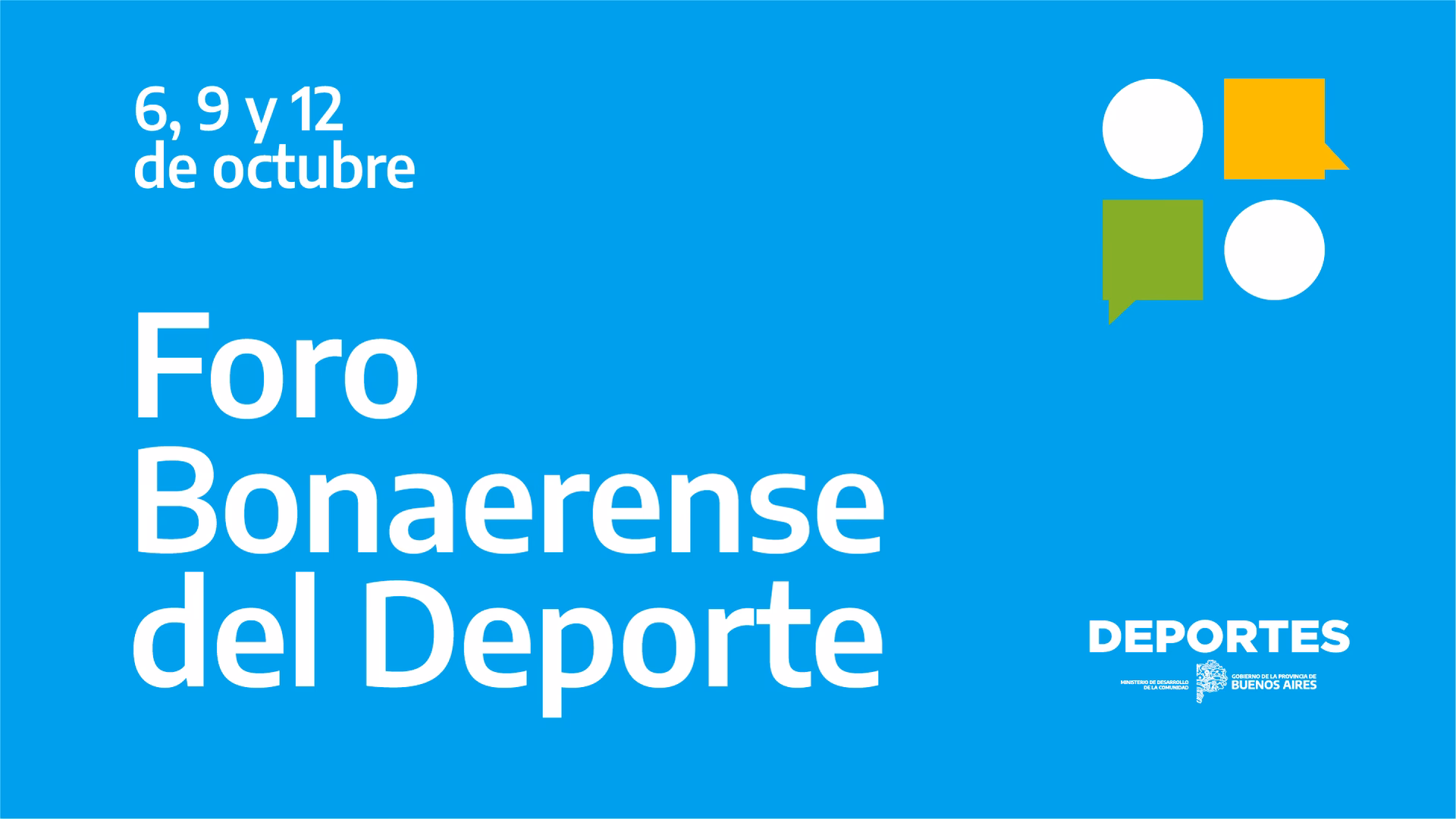¿Quién es el subsecretario de Deportes de la provincia de Buenos Aires?