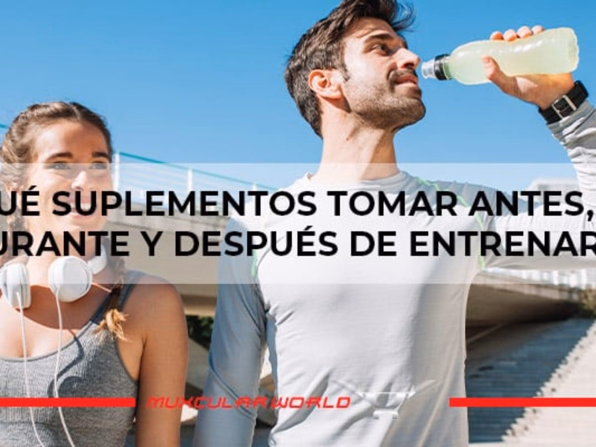 ¿Cómo se llama el suplemento que se toma antes de entrenar?