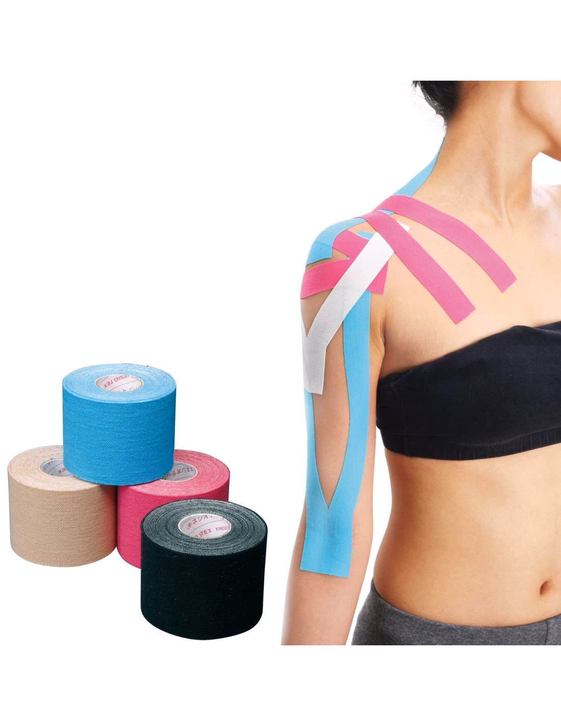Does taping help a pulled muscle?