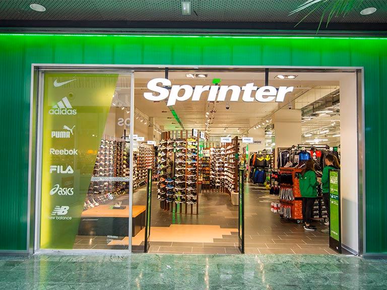 ¿Qué venden en la tienda Sprinter?