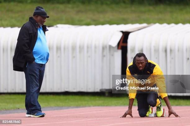 What is Usain Bolt's disability?